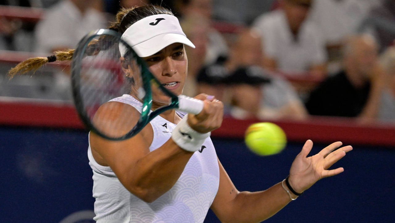 El gran día de Jessica Bouzas en Montreal