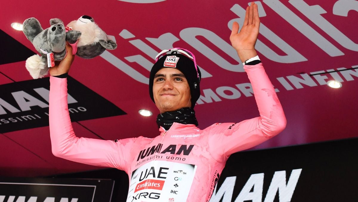 El líder del Giro le da otro estacazo a Juan Ayuso