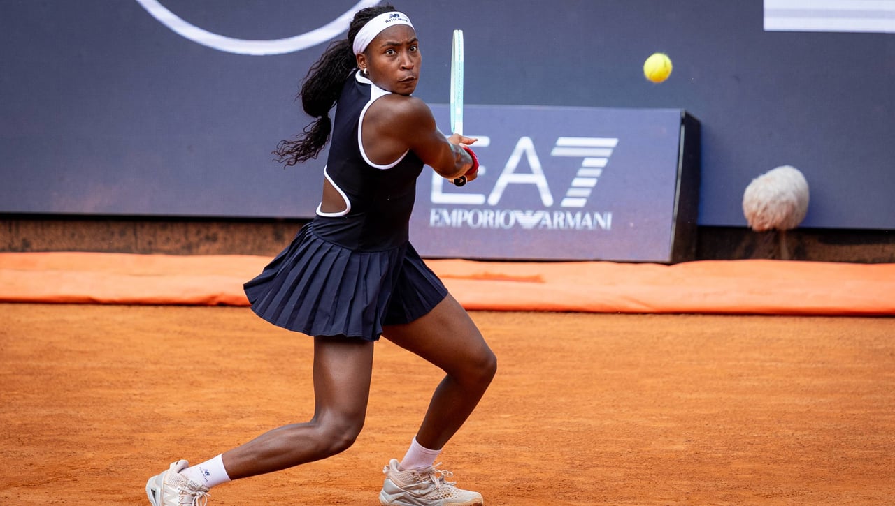 Coco Gauff evita otro campanazo en el WTA 1000 de Roma