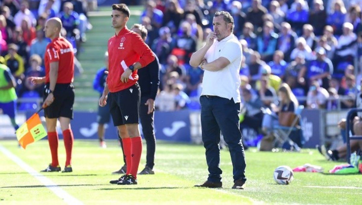 Sergio González y el final de partido del Cádiz: "Estamos intentando que los aficionados no sufran arritmias"