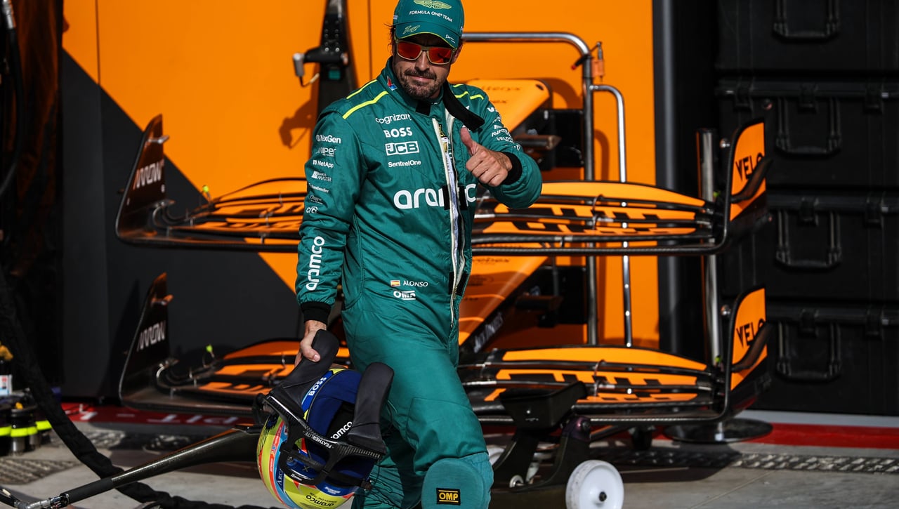 Fernando Alonso alaba su actuación