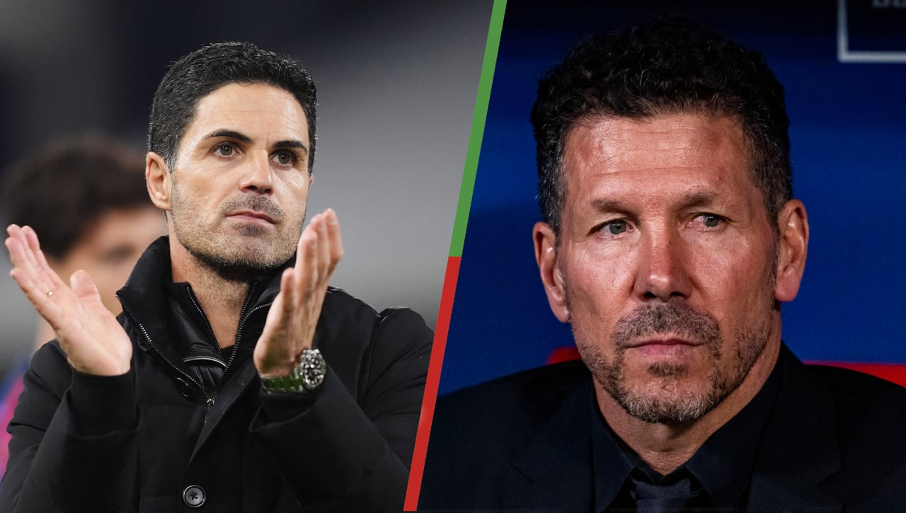 Mikel Arteta 'copia' a Simeone en el Atlético de Madrid