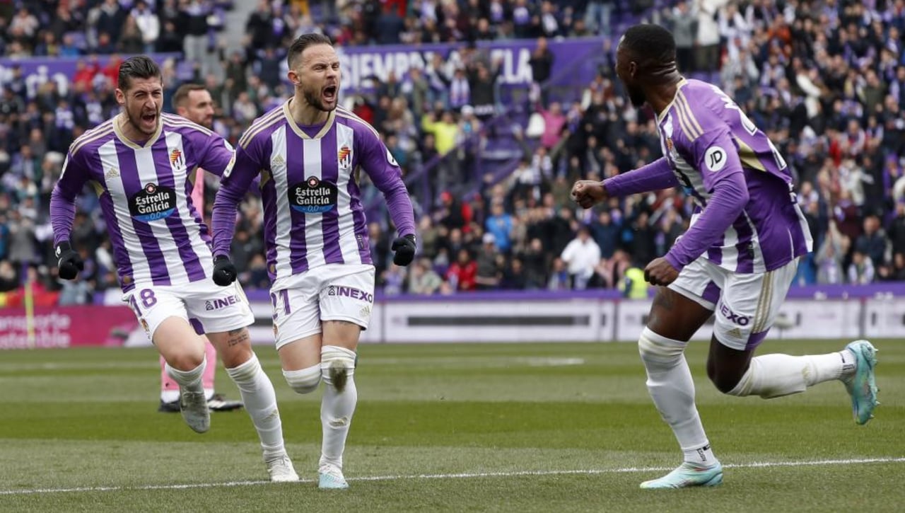 Real Valladolid 2-1 Espanyol: Aire para Pacheta, susto para Diego Martínez
