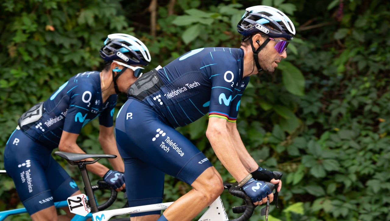 Alejandro Valverde sufre un doloroso contratiempo en Ibiza y tiene que ser hospitalizado