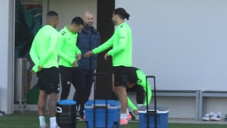 Chimy y Sabaly recomponen el puzzle en una sesión con nuevas ausencias y mimos de Fajardo