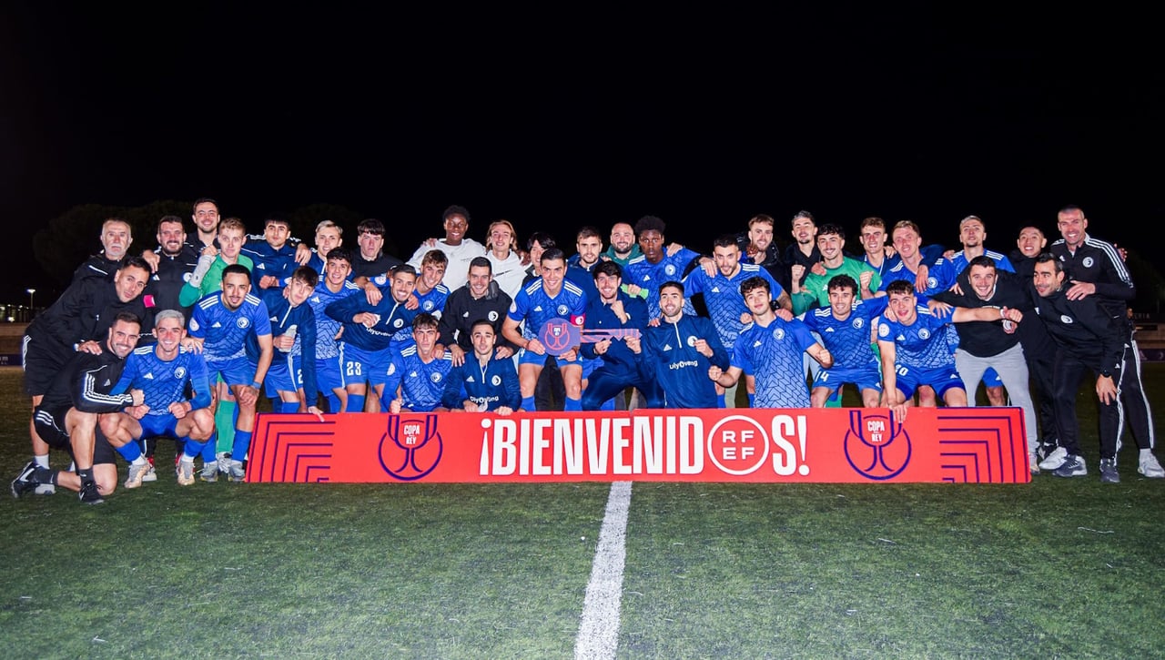 Las Rozas advierte al Sevilla para la Copa del Rey, pero ya canta su himno