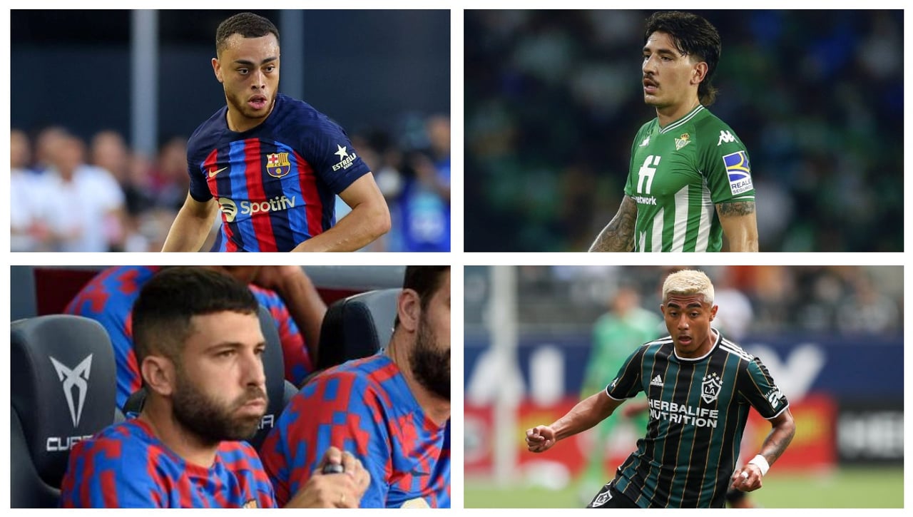 Un tapado por si falla Héctor Bellerín, Dest, Jordi Alba... el Barcelona reconstruye sus laterales