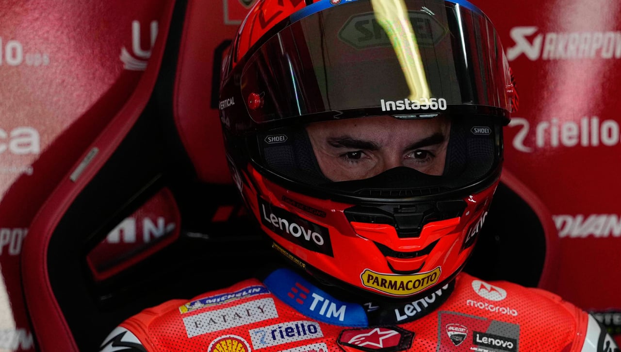 Marc Márquez asusta en Misano