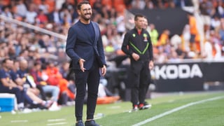 Bordalás avisa de la dificultad del partido contra el Rayo Vallecano: "Sabemos que tenemos que estar a un gran nivel"