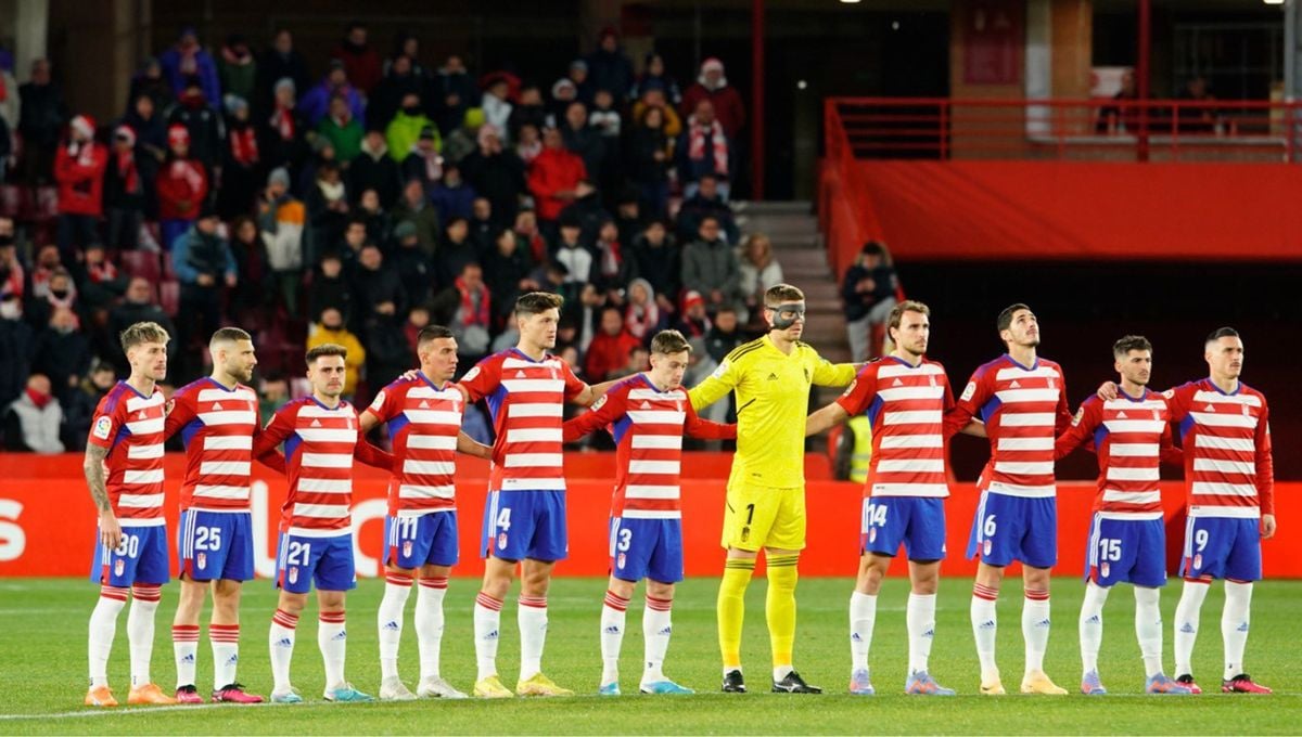 Cinco jugadores del Granada se encuentran en peligro de sanción 