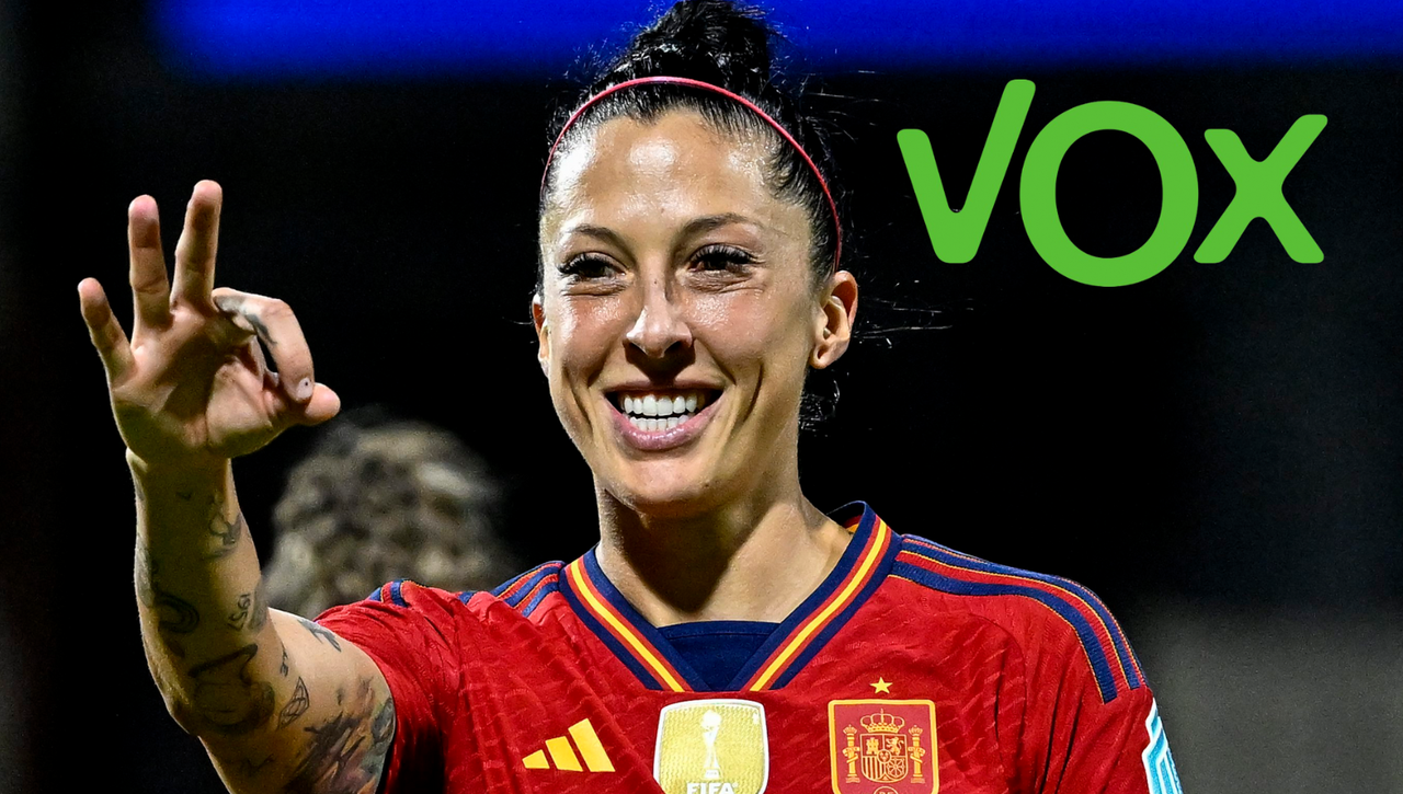 VOX vuelve 'santa' a Jenni Hermoso y monta el lío
