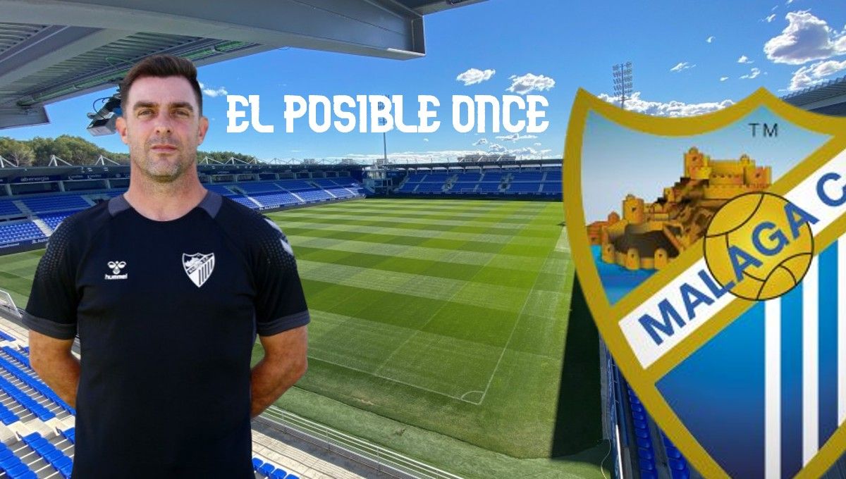 El posible once del Málaga ante el Huesca