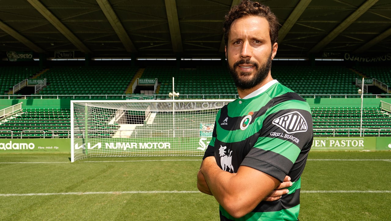 Germán ya habla como jugador del Racing de Santander
