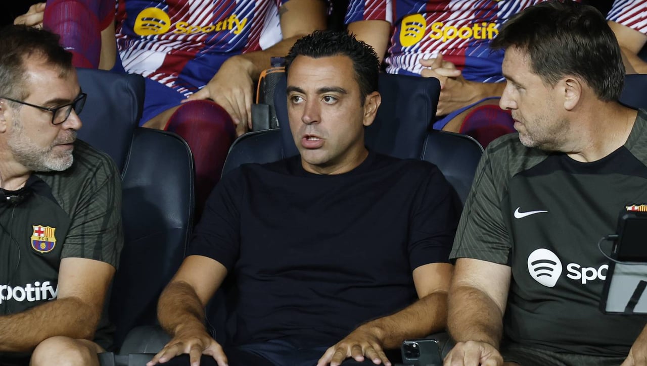 Lo que el ojo no ve de Xavi en el Barcelona