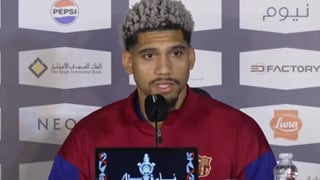 Araujo se pronuncia sobre su continuidad en el Barcelona