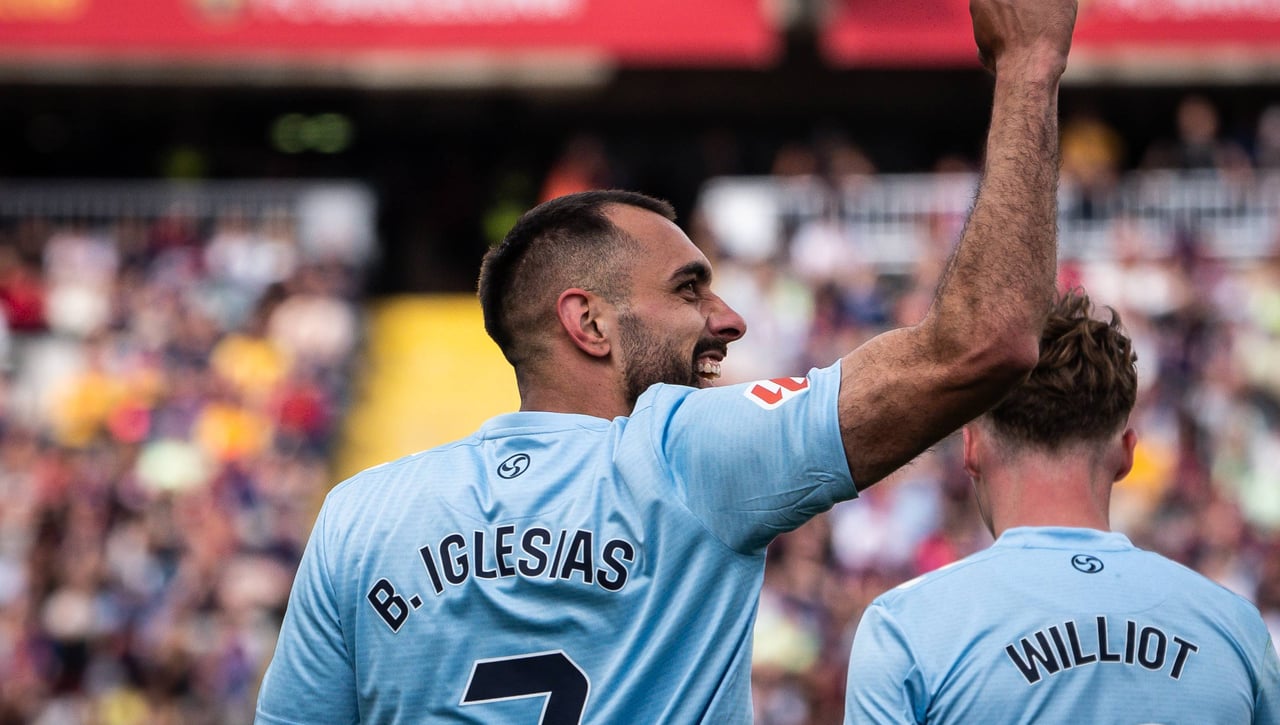 Borja Iglesias, en estado de gracia