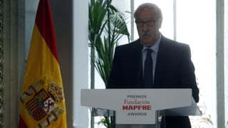 WhatsApp de Del Bosque a Luis de la Fuente 