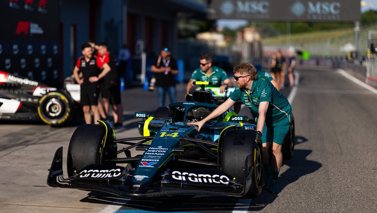 Aston Martin desvela las mejoras de Fernando Alonso