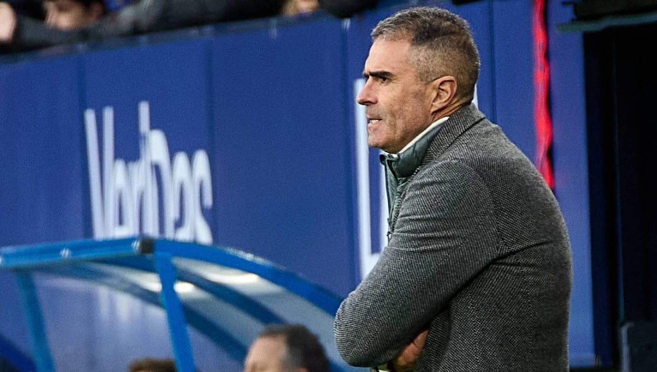 Garitano le pide un último favor a la directiva del Almería tras empatarle al Girona