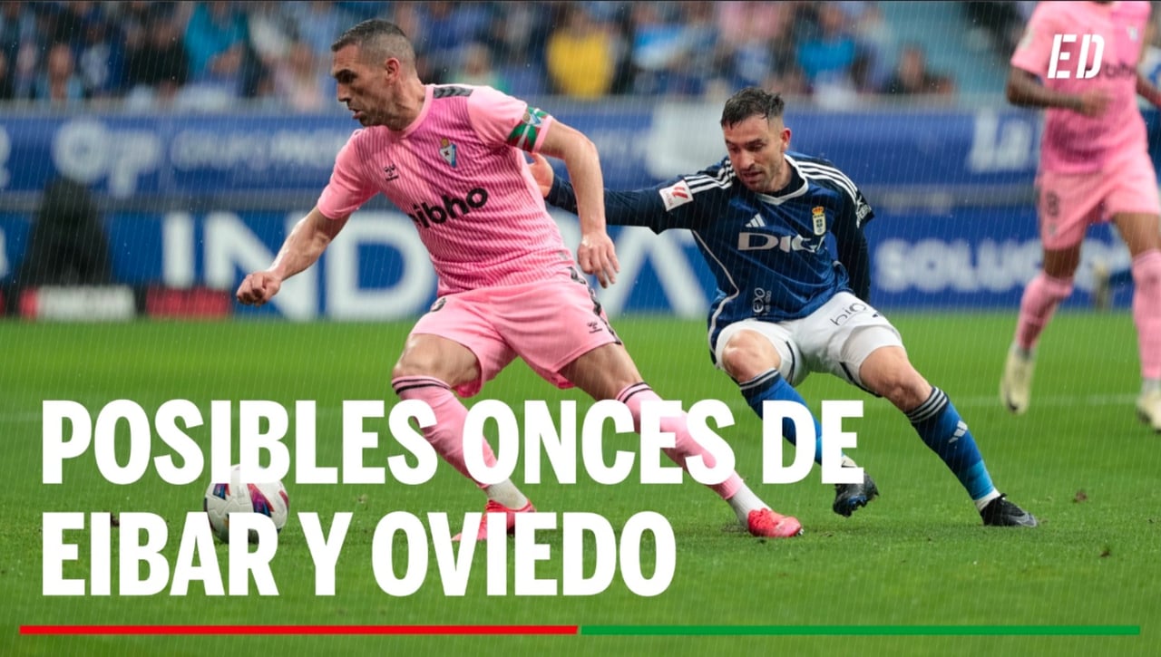 Alineaciones SD Eibar - Real Oviedo: Alineación de Eibar y Oviedo en el partido de hoy de del playoff ascenso a Primera