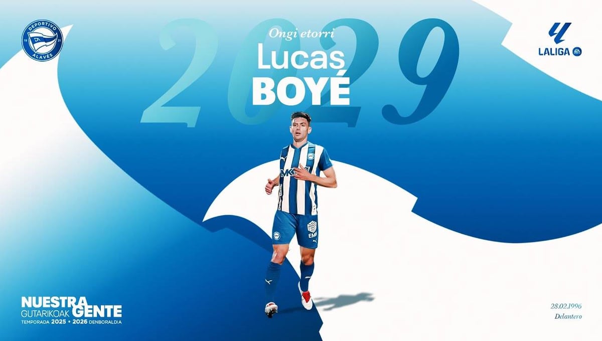 El Alavés rompe su techo: fichaje récord con Lucas Boyé