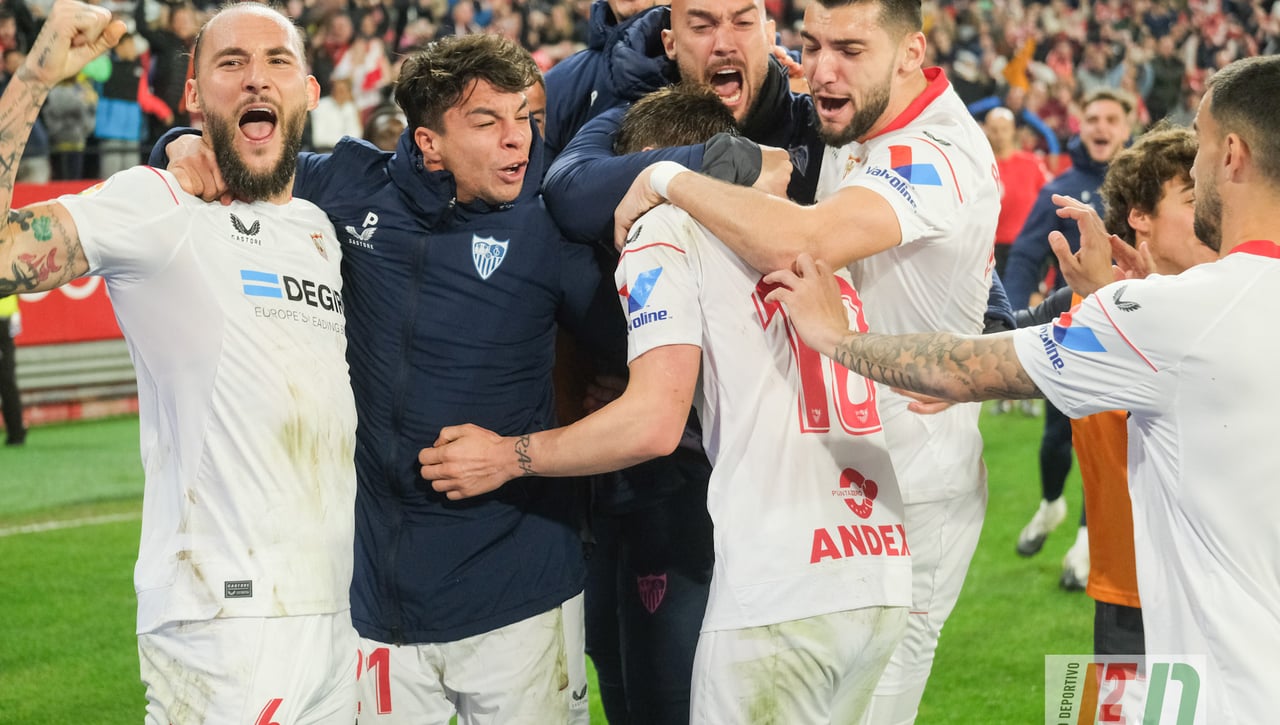 El triunfo del Sevilla ante el Cádiz, en imágenes