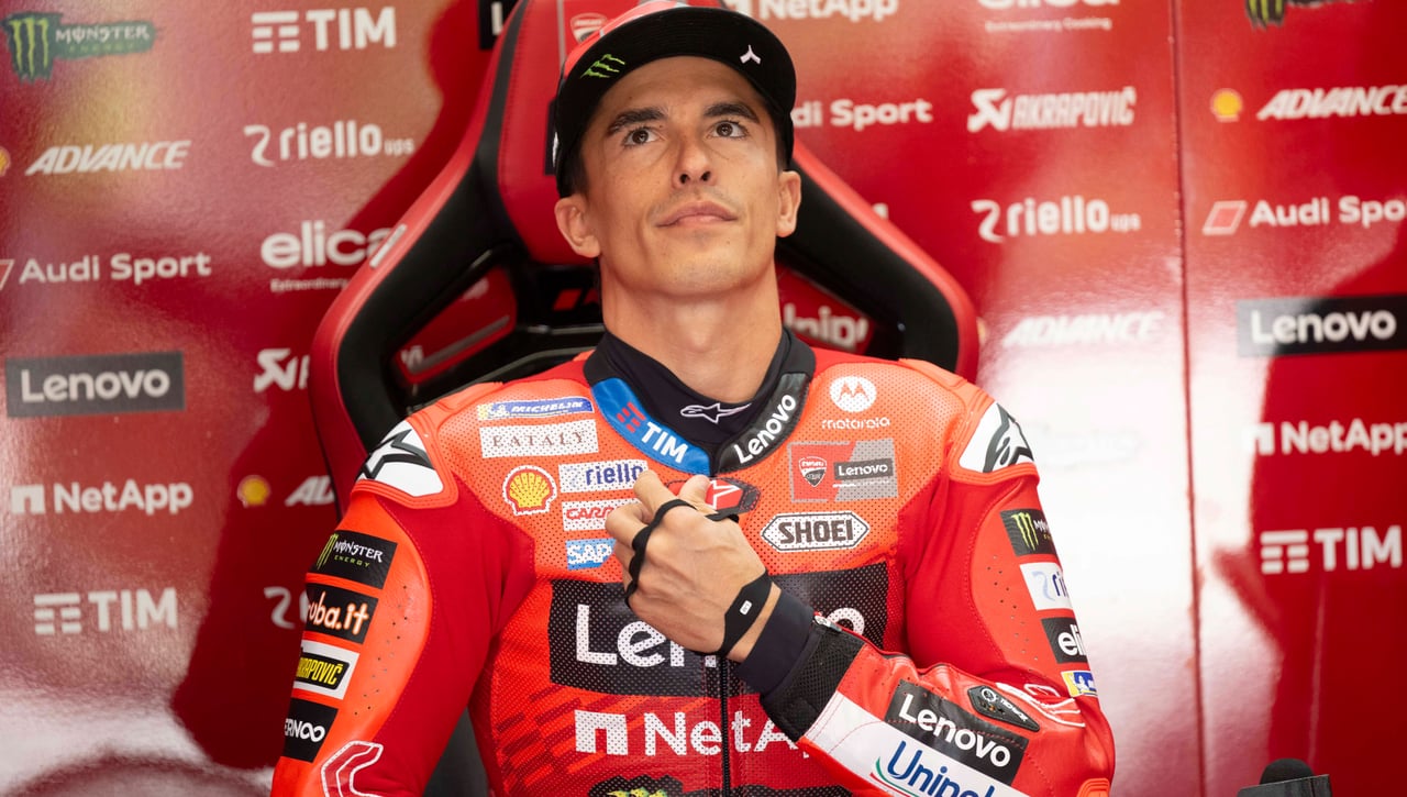 Marc Márquez se rinde a su Ducati