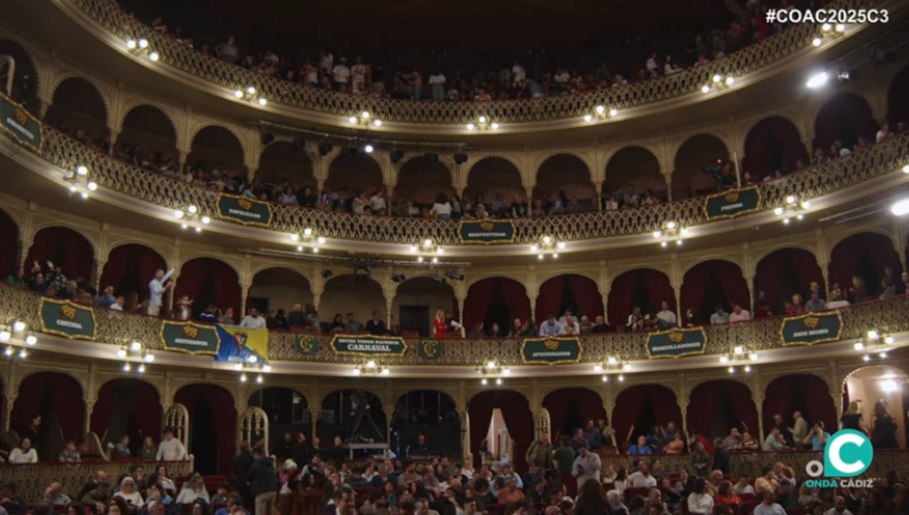 COAC 2025 hoy | Orden de actuación y horarios del lunes 17 de febrero en los cuartos de final del concurso del Falla del Carnaval de Cádiz