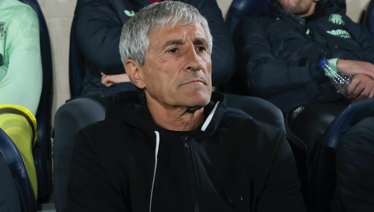 Quique Setién no se lo esperaba