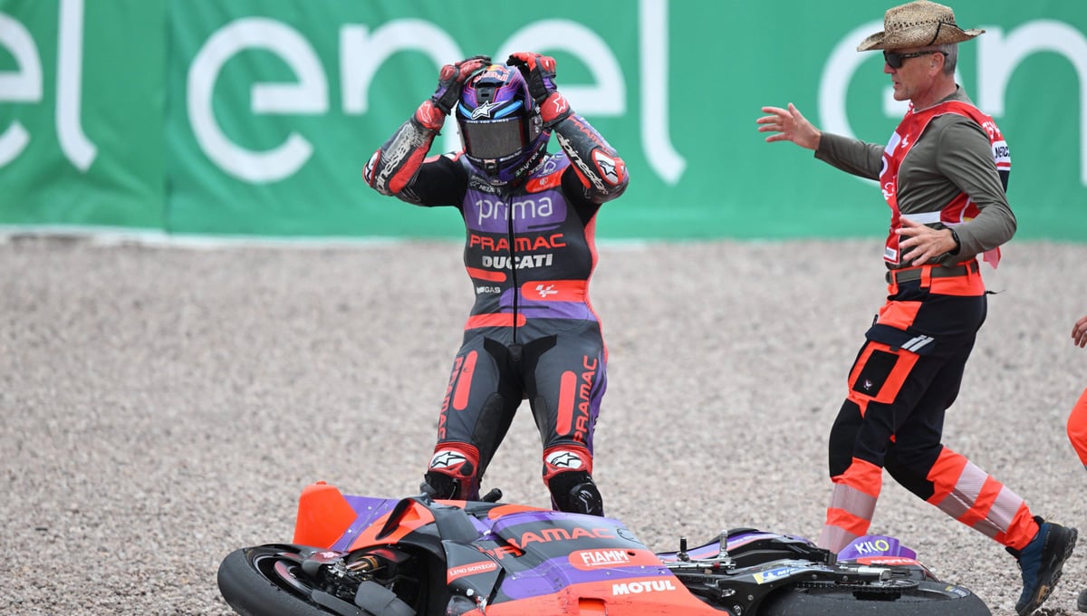 Jorge Martín asume el error, pero no encuentra el problema con su Ducati