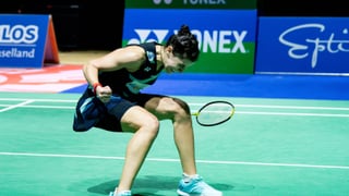 Carolina Marín se estrena con victoria