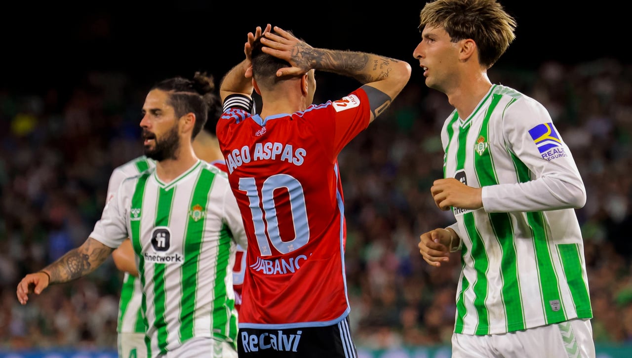 El tenso pique entre el Betis y Aspas suma un nuevo capítulo
