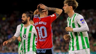 El tenso pique entre el Betis y Aspas suma un nuevo capítulo