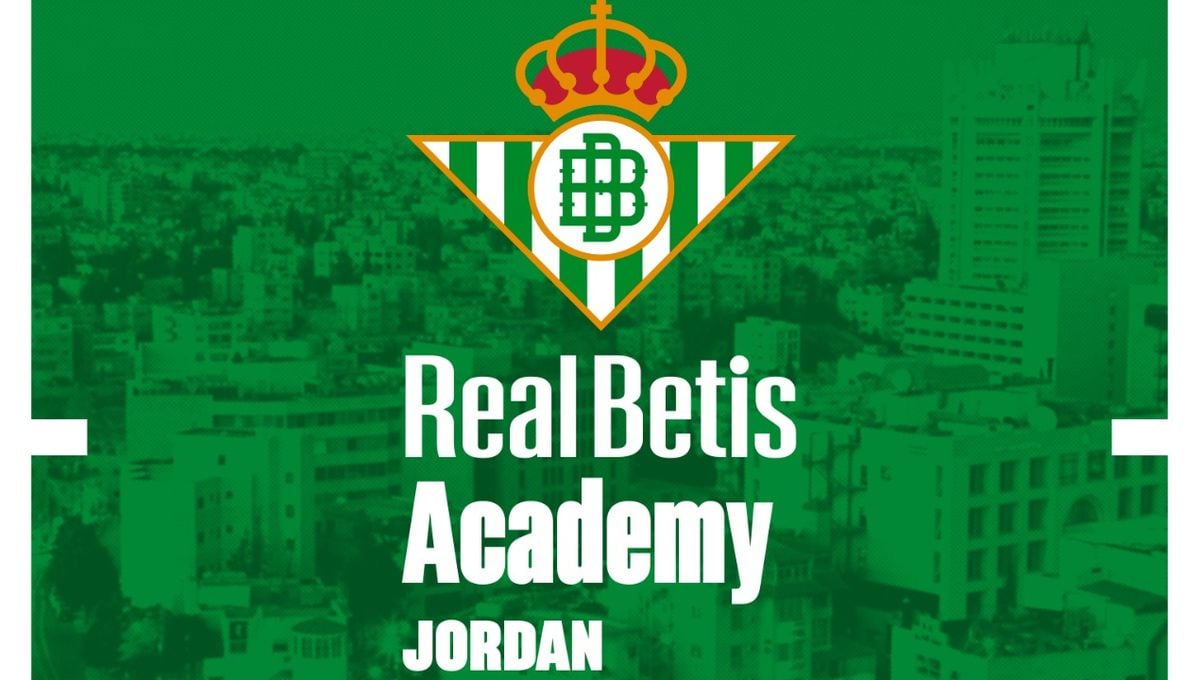 El Betis sigue expandiendo su academia y llega a Jordania
