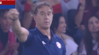 Julen Lopetegui vuelve a sonreír 