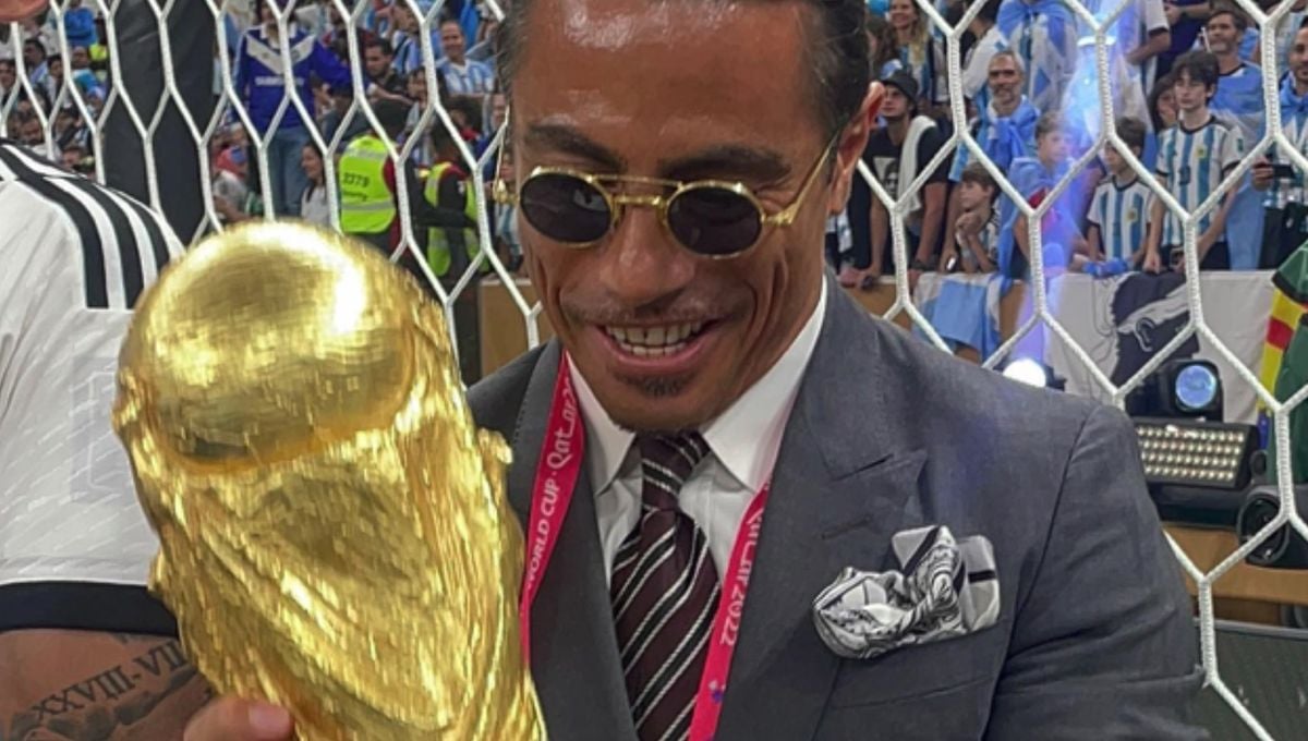 Salt Bae la lía en la final del Mundial y puede meter en problemas a Qatar y la FIFA