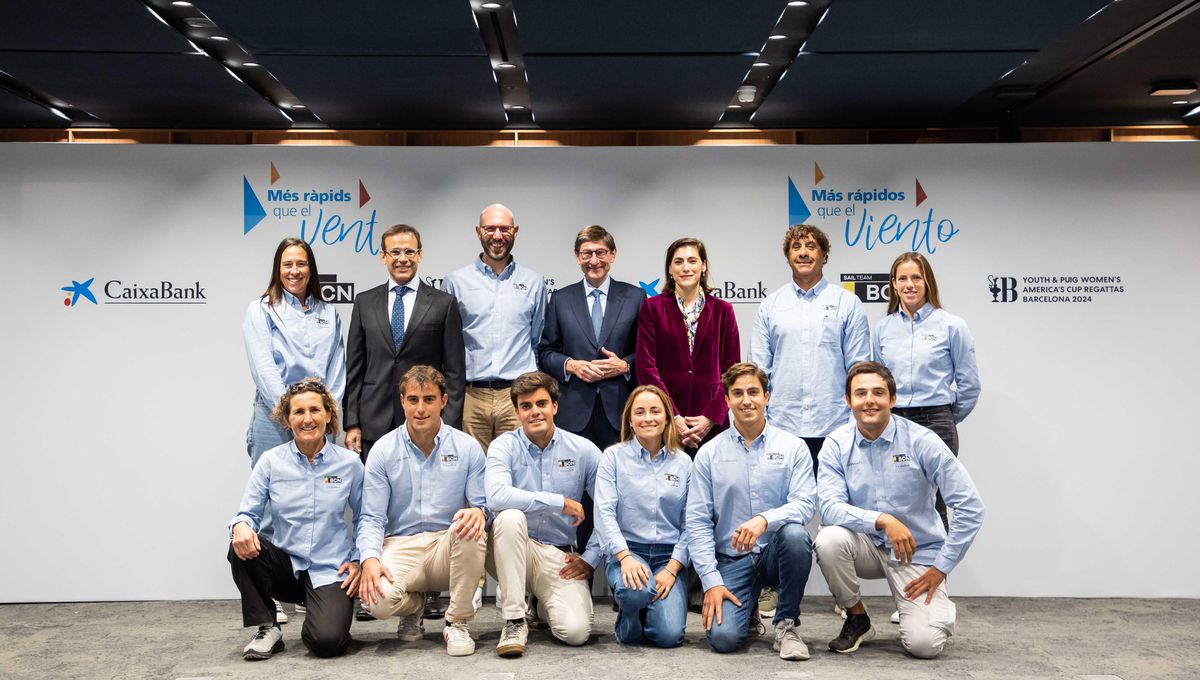 CaixaBank se convierte en patrocinador oficial  del Sail Team BCN, el equipo español en la Youth & Puig Women ́s America’s Cup
