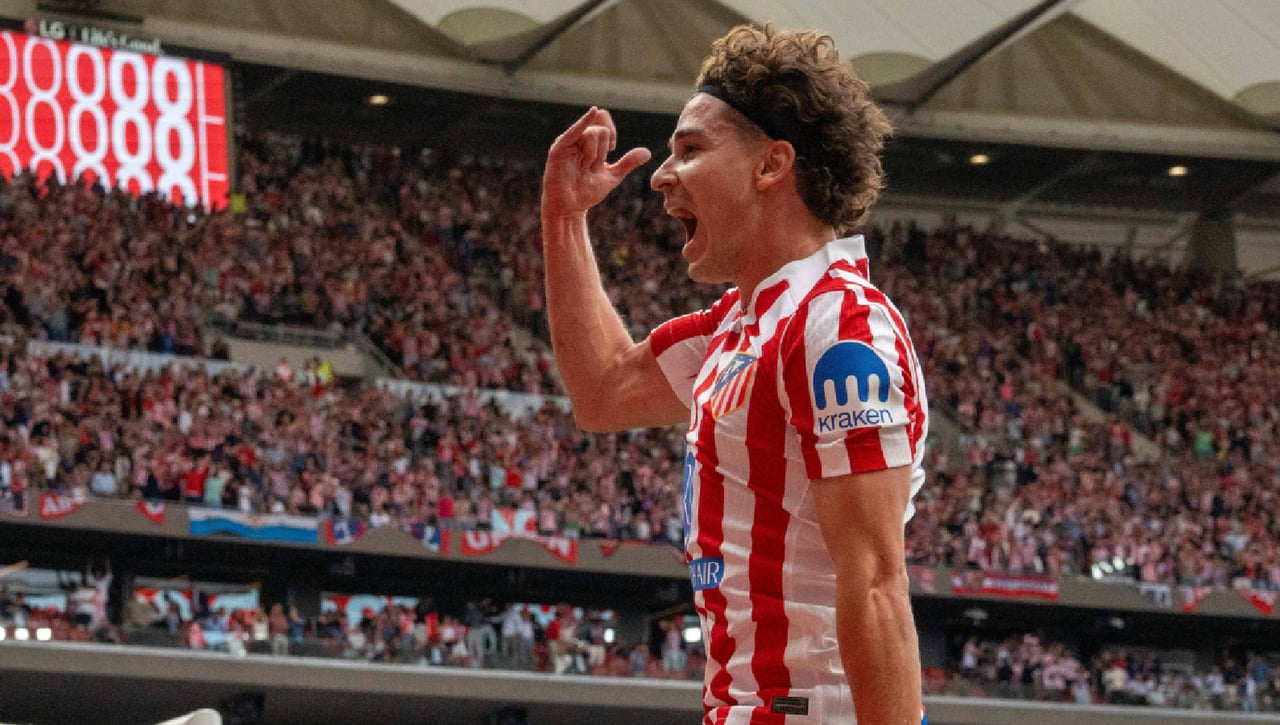 Julián Álvarez tras brillar en el derbi: “Tenemos que seguir por este camino”