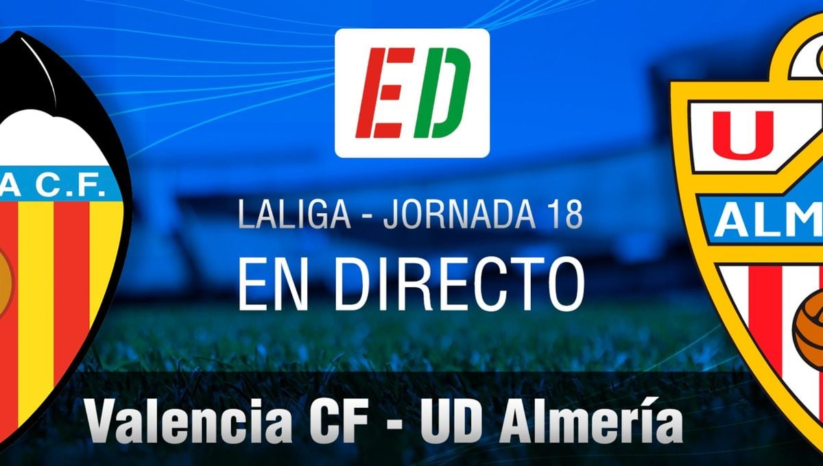 Valencia - Almería: resultado, resumen y goles