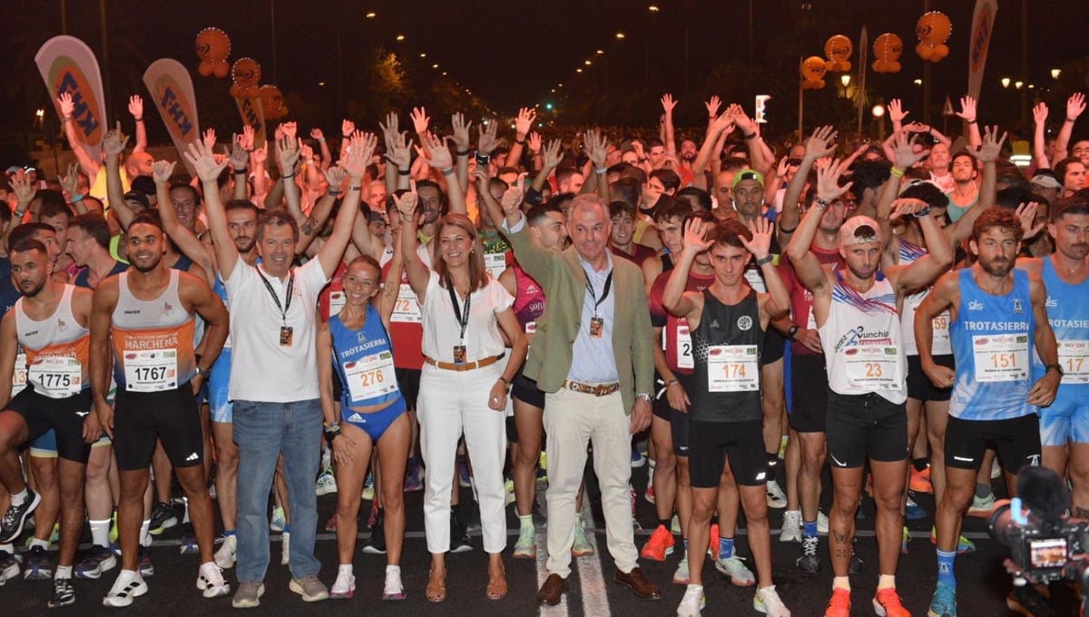 25.000 corredores participan en la edición de récord de la Nocturna del Guadalquivir KH-7