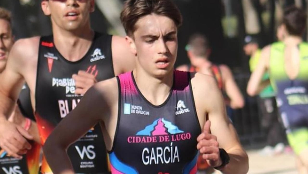 El campeón del mundo júnior Lucas García Picón, en la UCI tras un accidente