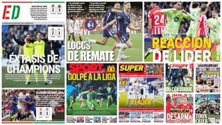 El Betis hincha, el Sevilla desinfla, el Barça golpea, Alonso y Sáinz se la pegan... las portadas del lunes 17 de marzo de 2025