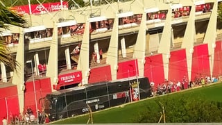 El calvario del Ceuta en Tarragona: Insultos racistas en TV3, apedreamiento del autobús...