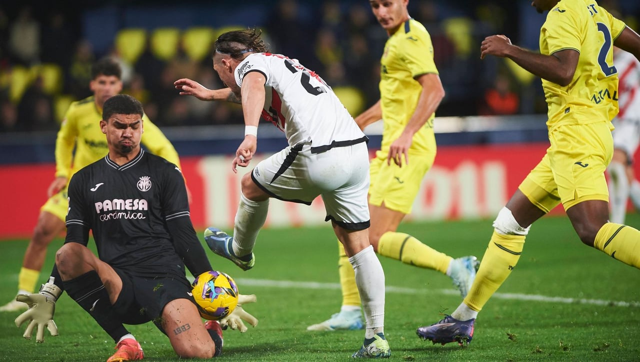 Villarreal 1-1 Rayo Vallecano: Mucho dominio, poca eficacia