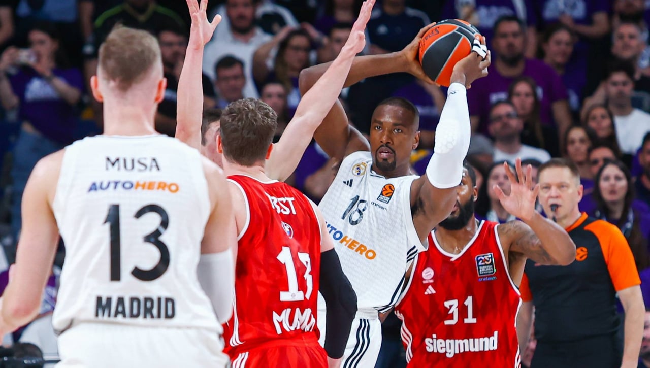 Real Madrid - Olympiacos, en directo hoy el partido de playoff de la Euroliga 2024-2025 de baloncesto en vivo