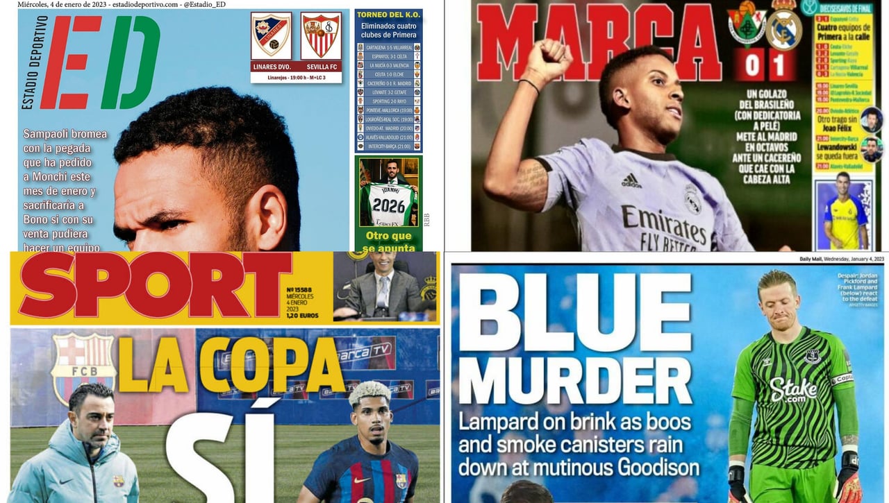 'Le faltan 20 goles', 'La Copa sí importa', 'Rodrygo sacó su varita'... Así vienen las portadas