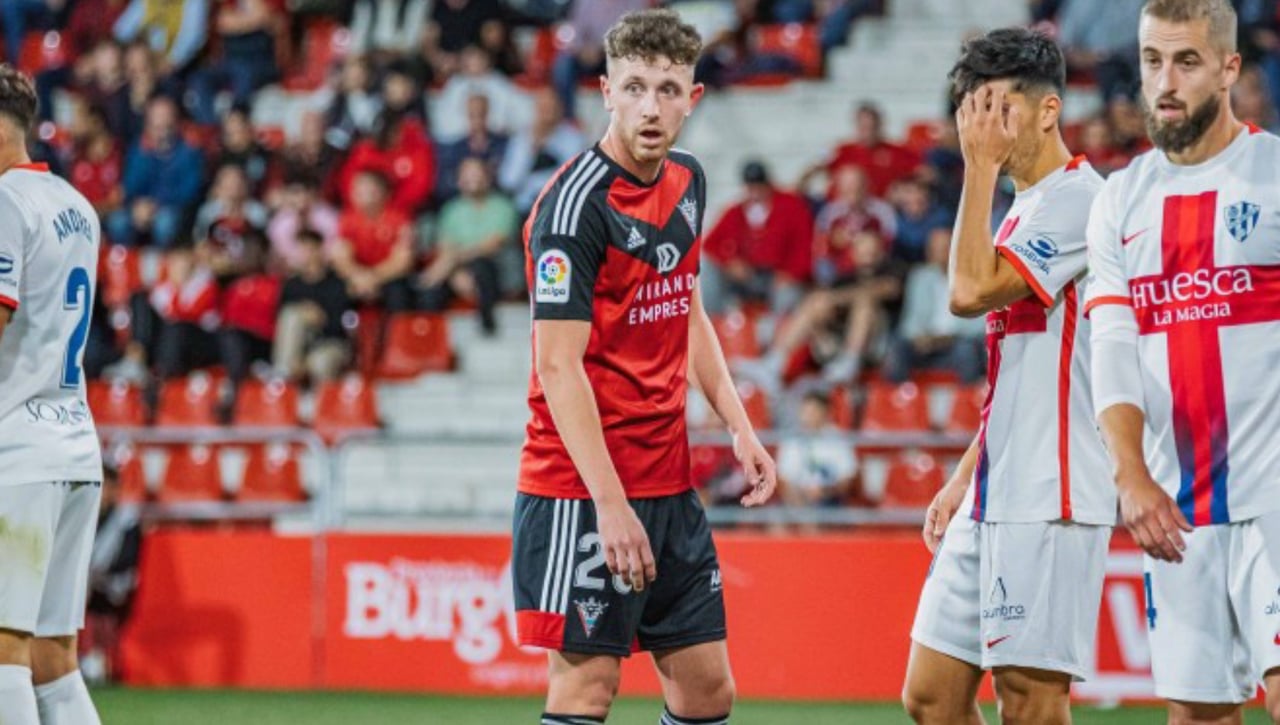 Barbu, la noticia positiva del colista Mirandés