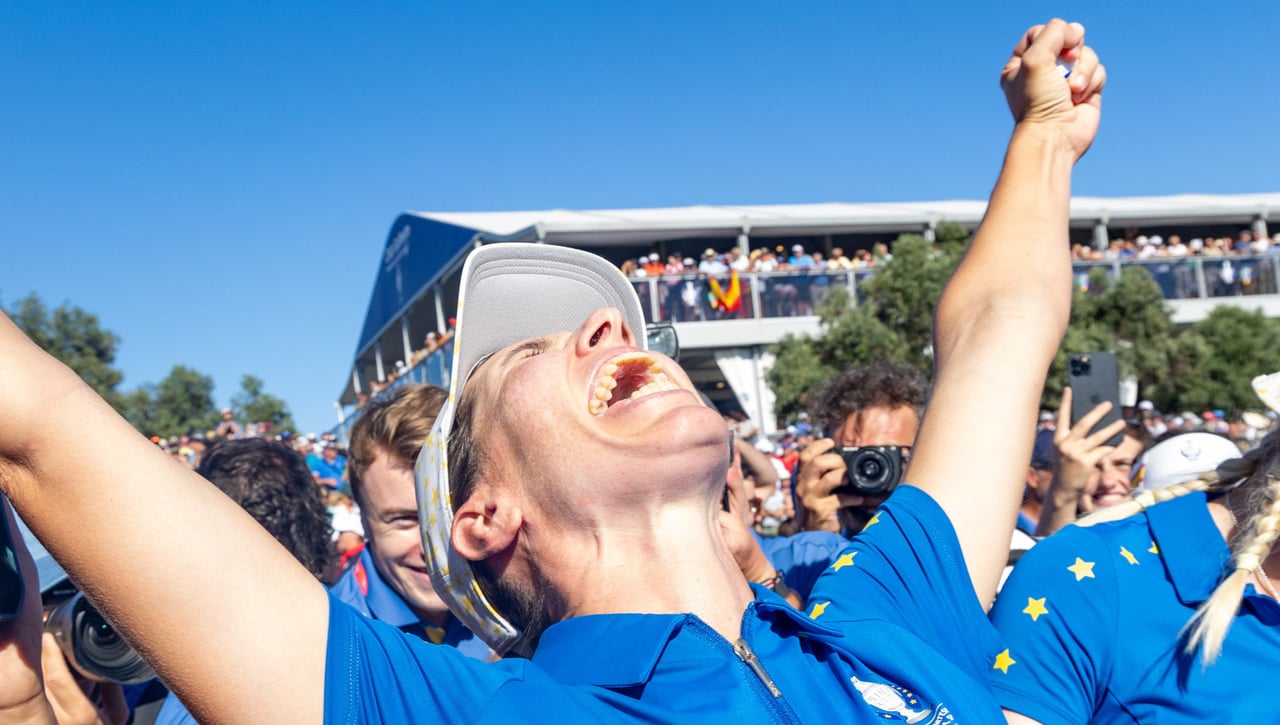 Carlota Ciganda se pone el traje de heroína en la Solheim Cup 2023