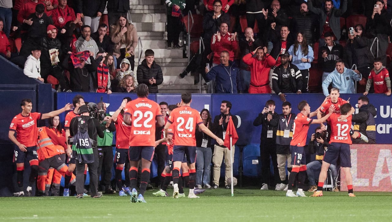 Osasuna 4-2 Barcelona: Budimir da con la tecla 