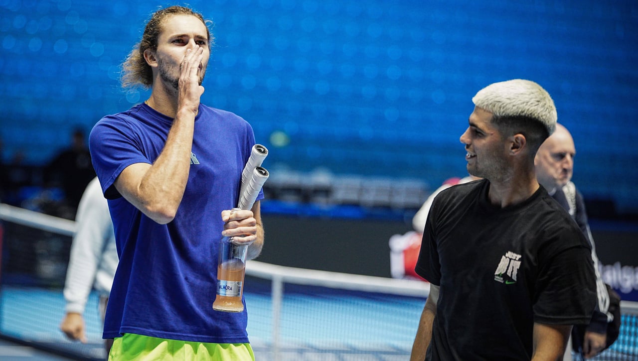 El 'feo' de Zverev a Carlos Alcaraz antes de las ATP Finals